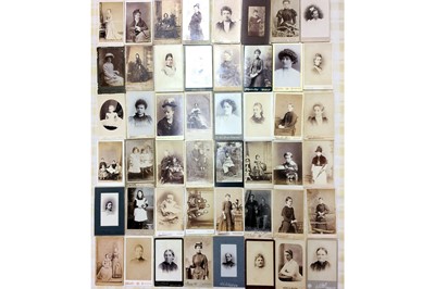 Lot 330 - Cartes de Visites, Women & Children, c.1850-1880.