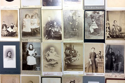 Lot 330 - Cartes de Visites, Women & Children, c.1850-1880.