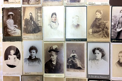 Lot 330 - Cartes de Visites, Women & Children, c.1850-1880.