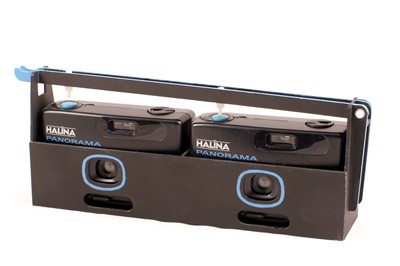 Lot 70 - Pair of Halina Compact Cameras for Two x 35mm Full Frame Panoramic Images.
