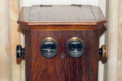 Lot 221 - Large, Free-Standing Stereoscope for Glass Stereo Views.