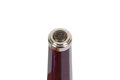 Lot 238 - AN ITALIAN MONTEGRAPPA PICCOLA VIOLA ROLLERBALL PEN