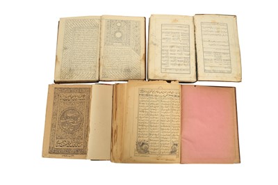 Lot 50 - A COLLECTOR'S LIBRARY OF PERSIAN PRINTED BOOKS AND A MATHNAVI MA'NAVI BY RUMI