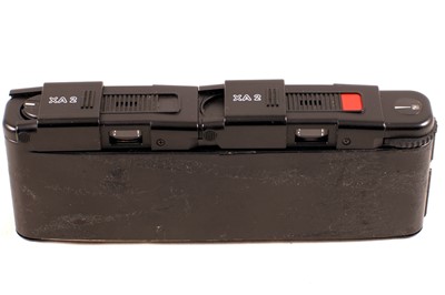 Lot 69 - A Rare Olympus XA2 Stereo Camera Conversion.