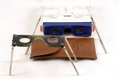 Lot 224 - Stereo Viewers. Also 6 Revere Lens/Shutters SPARES or REPAIR.