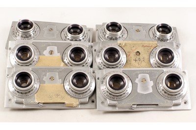 Lot 224 - Stereo Viewers. Also 6 Revere Lens/Shutters SPARES or REPAIR.