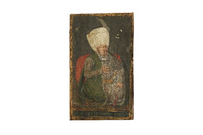 Lot 107 - A PORTRAIT OF THE OTTOMAN SULTAN MEHMED I (R. 1413 - 1421)