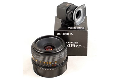 Lot 308 - Zenzanon-RF 45mm f4 Wide Angle Lens for Bronica RF645.