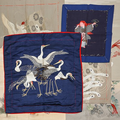 Lot 339 - A COLLECTION OF SILK FUKUSA (GIFT COVER).