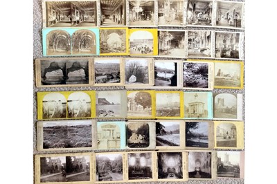 Lot 64 - Over 125 Stereo Views, inc Sets of 12 Bournemouth, York & Cathedral Views etc.