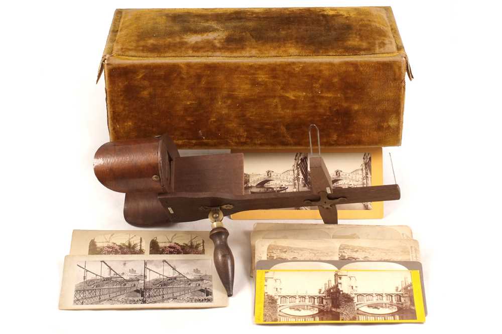 Lot 227 - Stereocards, various interest, and Bioptor & a Holmes Stereoscope, c.1870s and 1960s