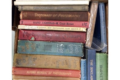 Lot 181 - A Box of Interesting Late 19th, Early 20th Century Camera Books.
