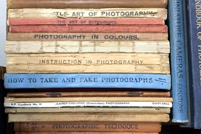 Lot 181 - A Box of Interesting Late 19th, Early 20th Century Camera Books.