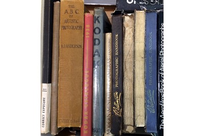 Lot 185 - A Good Box of Late 19th, Early 20th Century Camera Books.