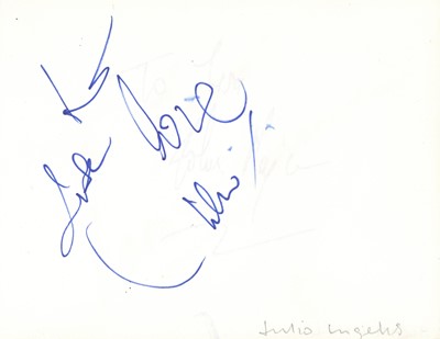 Lot 1424 - Autograph Albums.- Incl. Stevie Wonder