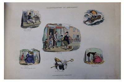 Lot 1082 - Heath. Illustrations to Heraldry, 1828