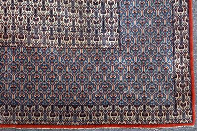Lot 138 - AN EXTREMELY FINE  PART SILK QUM CARPET, CENTRAL PERSIA