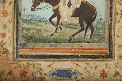 Lot 355 - MULLAH NASR AL-DIN DO-PIYAZA ON AN EMACIATED HORSE