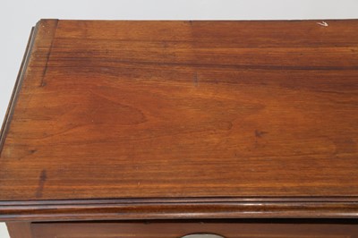 Lot 474 - A MAHOGANY AND SATINWOOD INLAID CHEST, EARLY 20TH CENTURY