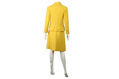 Lot 152 - Pierre Cardin Sunflower Seam Detail Skirt Suit