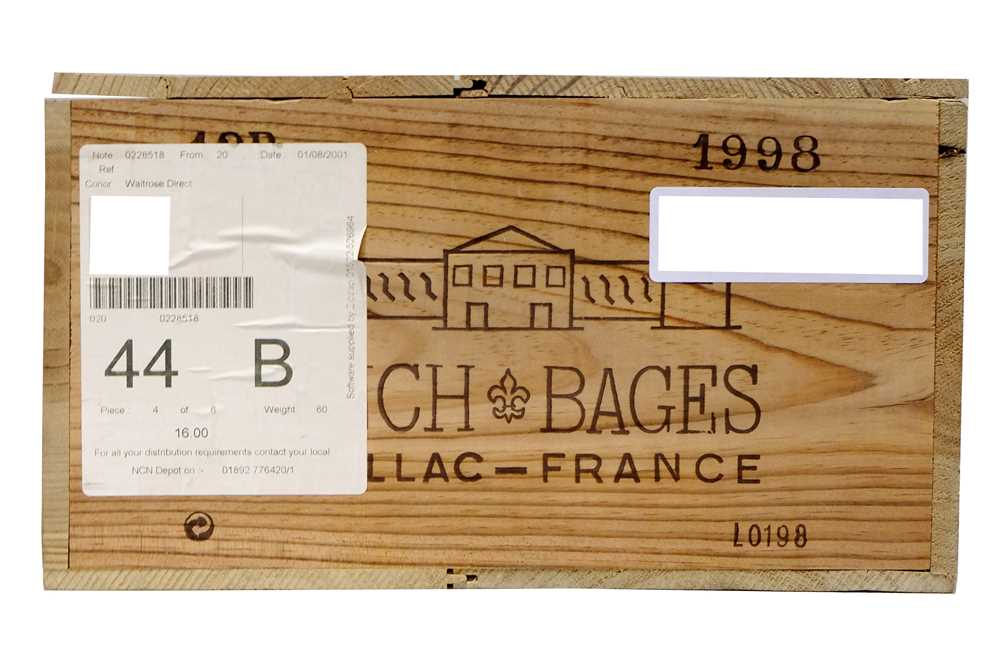Lot 524 - Chateau Lynch-Bages 1998
