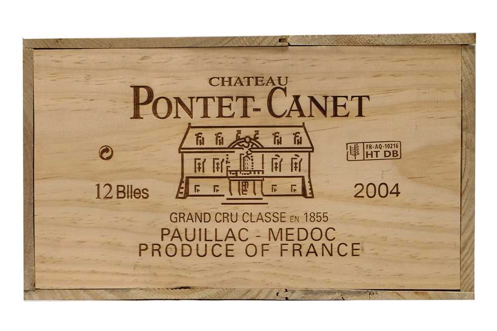 Lot 528 - Chateau Pontet-Canet 2004