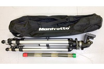 Lot 53 - LARGE Manfrotto 074 Tripod & 029 Video Head.