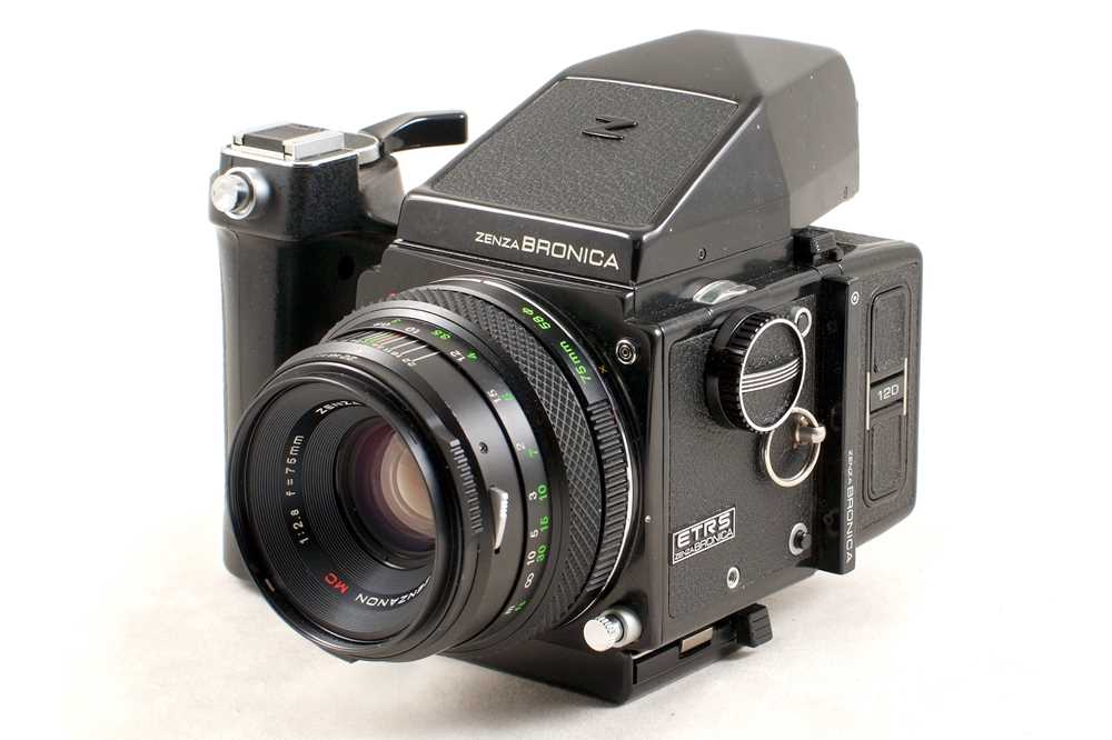 Lot 169 Bronica ETRS Medium Format Outfit.