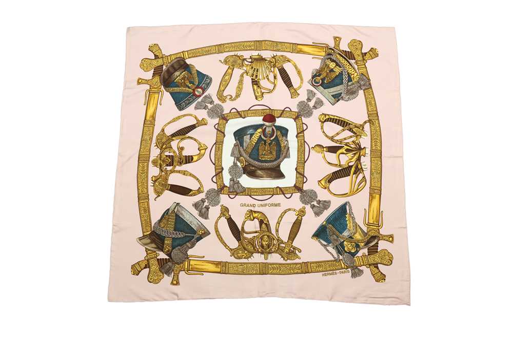 Lot 43 - Hermes 'Grand Uniforme' Silk Scarf