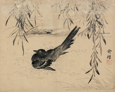 Lot 21 - NINE CHINESE WOODBLOCK PRINTS FROM THE ‘TEN BAMBOO STUDIO AND THE MUSTARD SEED GARDEN.’