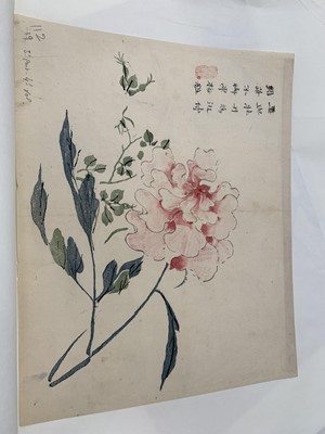 Lot 22 - TWENTY TWO CHINESE MULTICOLOUR WOODBLOCK PRINTS FROM THE THIRD VOLUME OF ‘THE MUSTARD SEED GARDEN.’