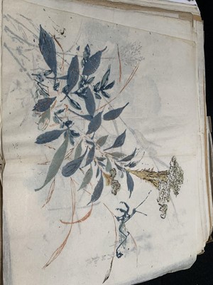 Lot 218 - MUSTARD SEED GARDEN PAINTING MANUAL, PART III: BIRDS, FLOWERS AND INSECTS [Jie zi yuanhua zhuan].