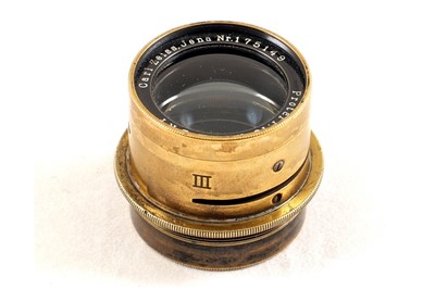 Lot 252 - Rare Carl Zeiss Jena 46cm f18 Protar III Lens.