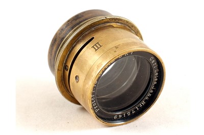 Lot 252 - Rare Carl Zeiss Jena 46cm f18 Protar III Lens.