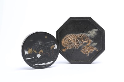 Lot 810 - TWO CHINESE INK CAKES.
