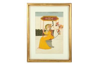 Lot 114 - A PORTRAIT OF MAHARAJA AJIT SINGH RATHORE OF MARWAR (1679 - 1724)