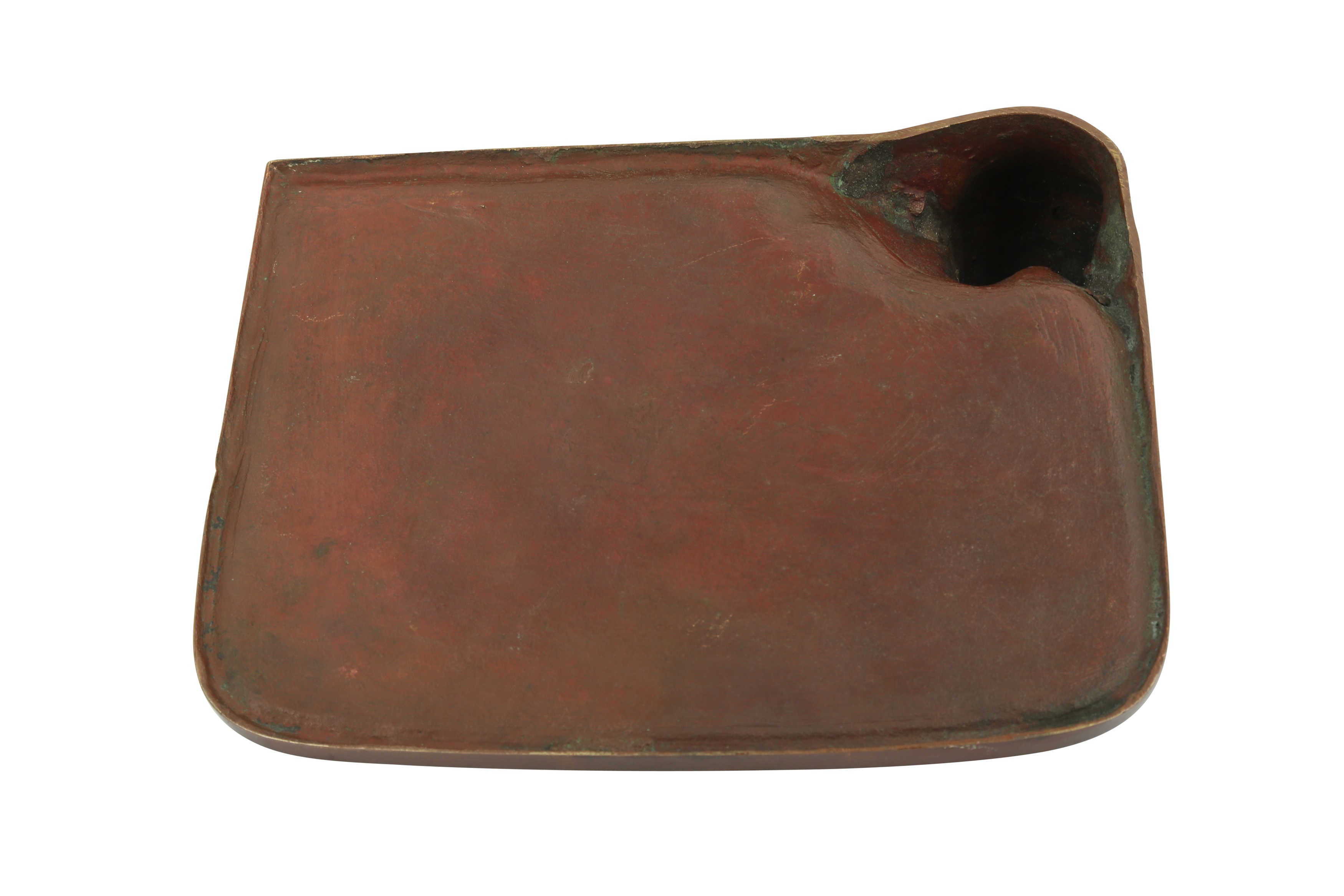 Lot 9 GERMANY / AUSTRIA A BRONZE RECTANGULAR TRAY