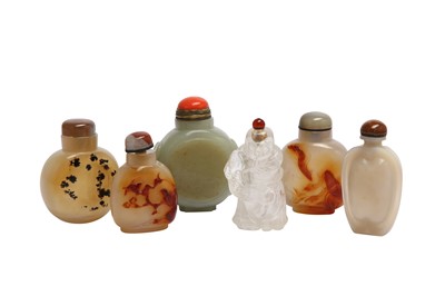 Lot 646 - A COLLECTION OF CHINESE SNUFF BOTTLES.