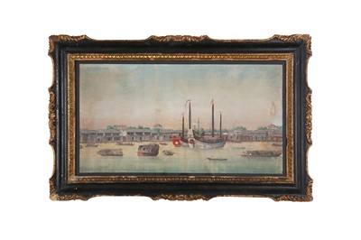 Lot 157 - CHINESE SCHOOL, Panorama of Canton.