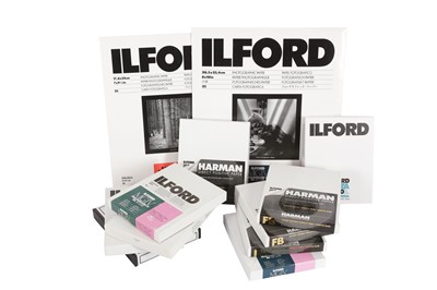 Lot 227 - A Collection of Ilford Film & Paper Stock