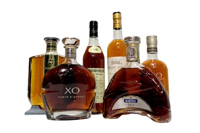 Lot 583 - A selection of XO Cognac