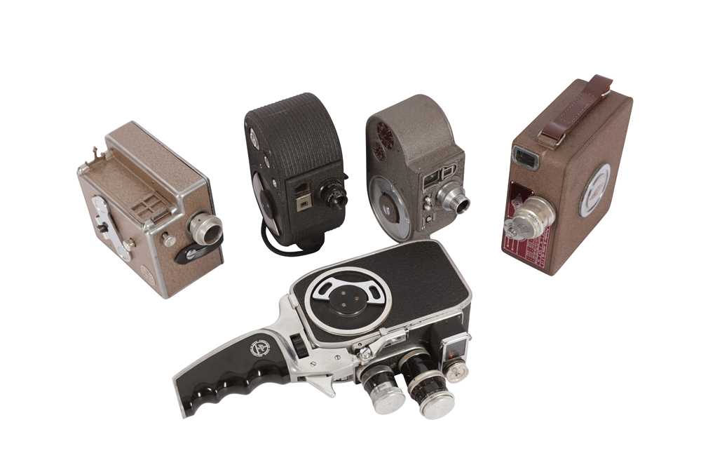 Lot 192 - A Selection of 8mm Cine Cameras