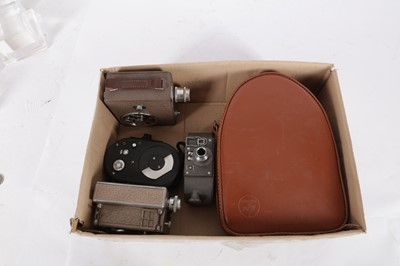 Lot 192 - A Selection of 8mm Cine Cameras