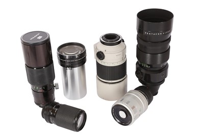 Lot 194 - A Selection of Tele Lenses
