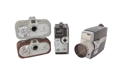 Lot 249 - A Selection of 8mm Movie Cameras