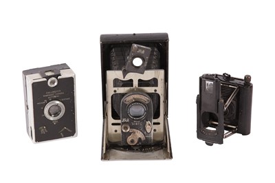 Lot 162 - A Selection of Strut Folding Cameras