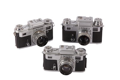 Lot 86 - A Selection of Kiev Rangefinder Cameras