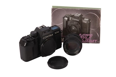 Lot 222 - A Boxed Contax 167 MT