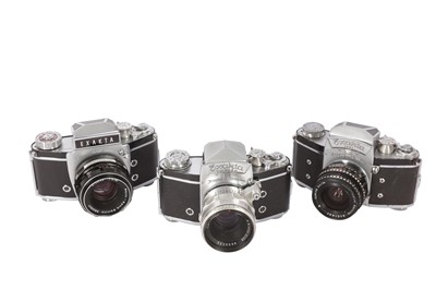 Lot 259 - A Selection of German SLR Cameras