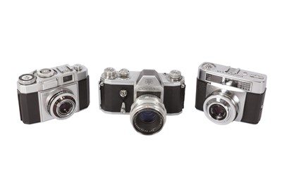 Lot 307 - A Selection of Zeiss Ikon 35mm Cameras
